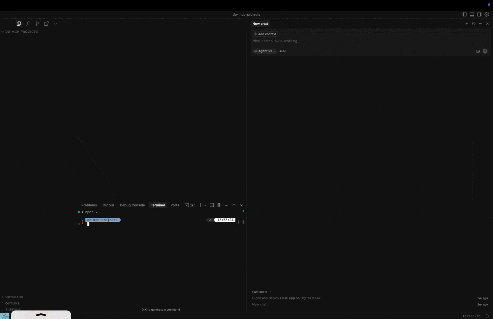 Clone and Deploy a GitHub repo using DigitalOcean's MCP Server